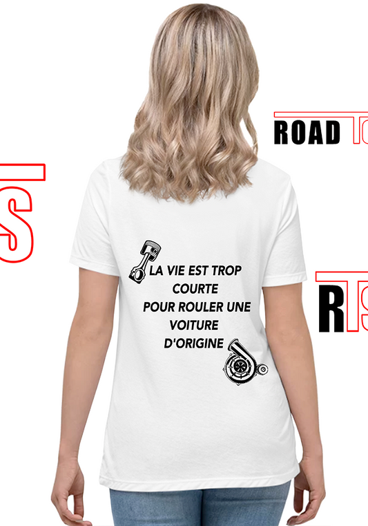 T-shirt "VIE TROP COURTE"